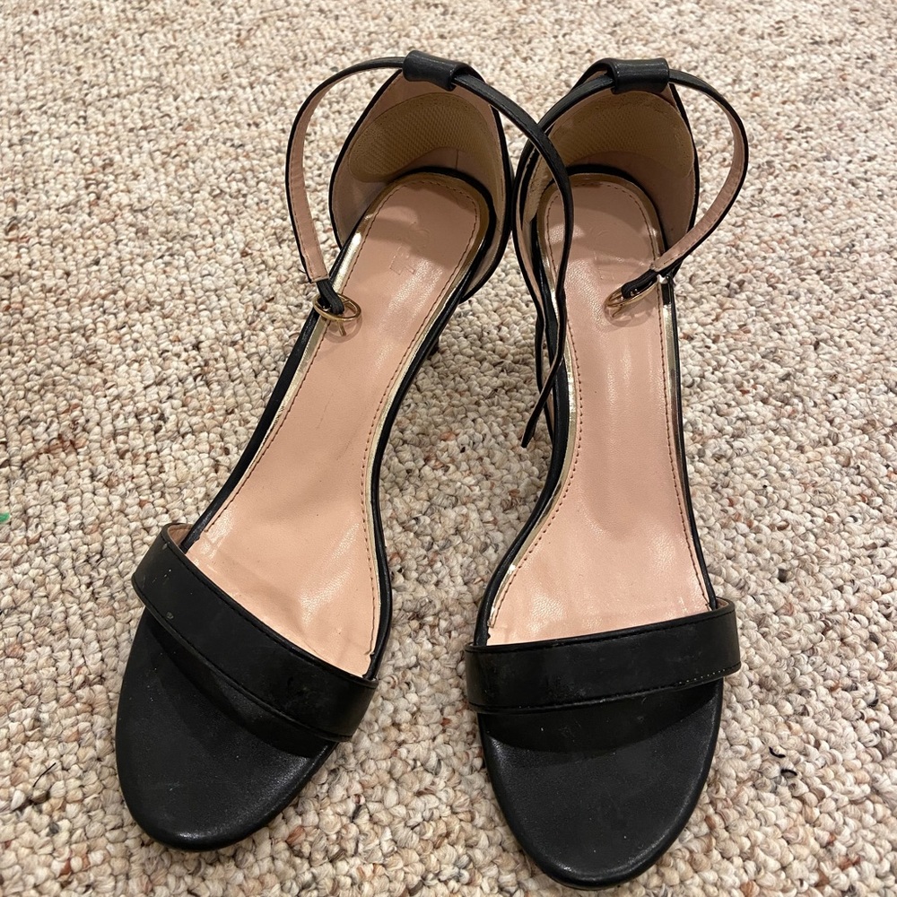 Black heels from Shein